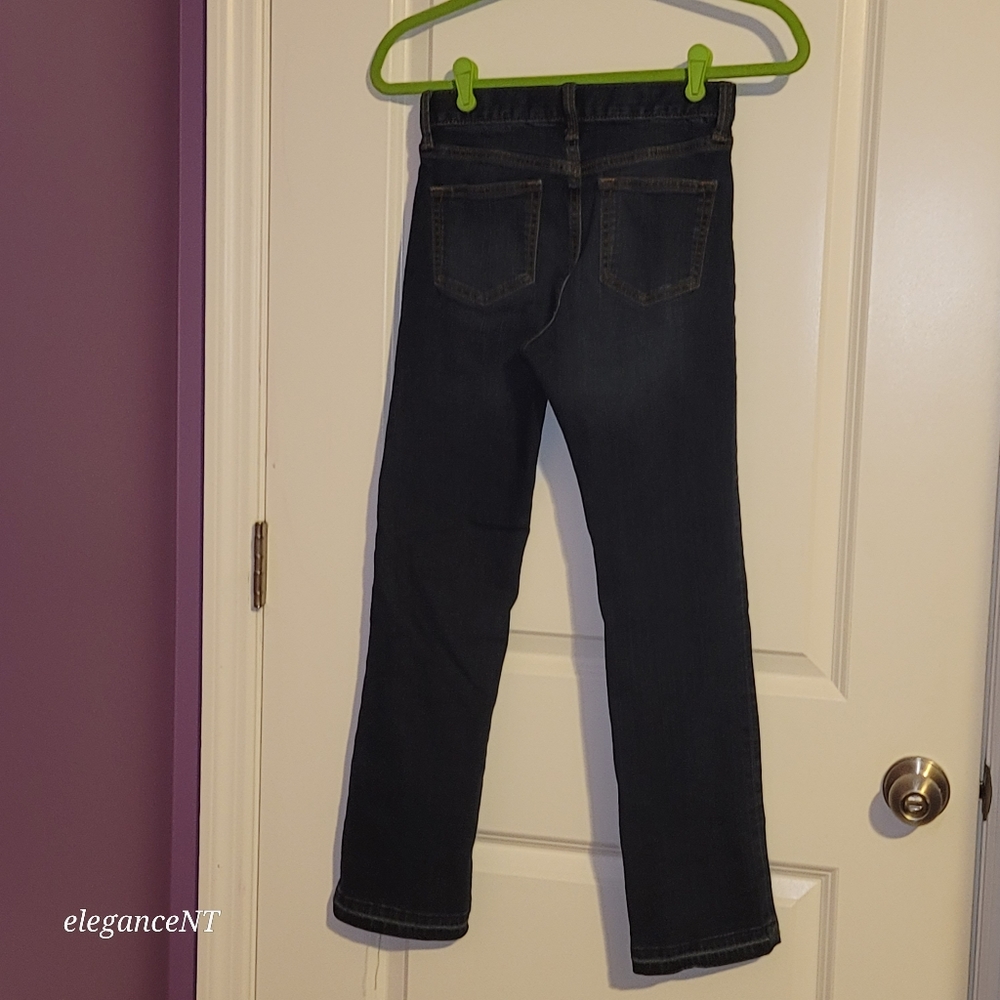 Old Navy Straight Leg Blue Jeans with Built in Flex Boys Size: 10 - Picture 2 of 7